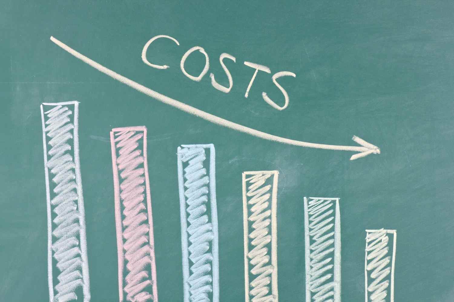 riduzione-costi-aziendali-lavagna-scritta-cost-reduction